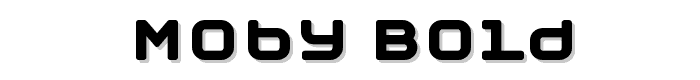 Moby Bold font